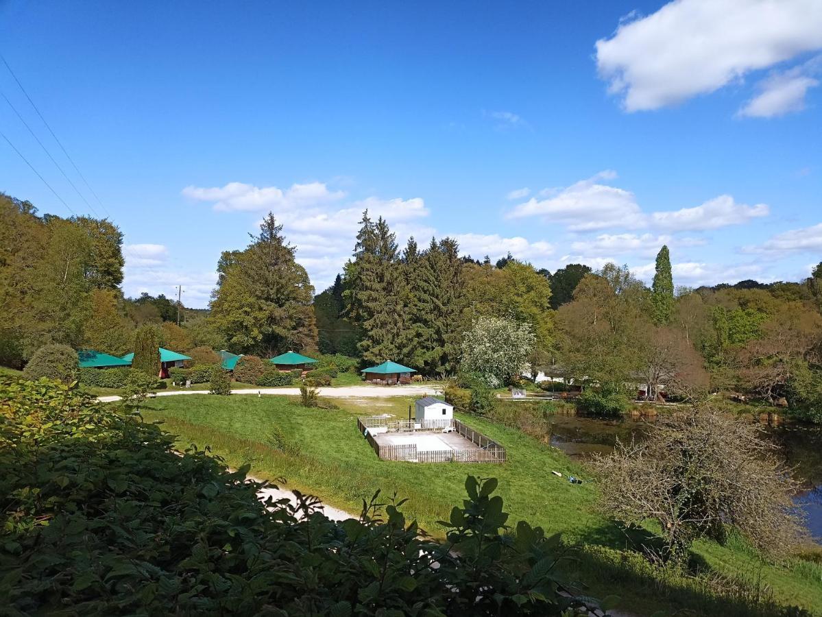 Les Cabanes De L'Ile Aux Oiseaux Guern ภายนอก รูปภาพ